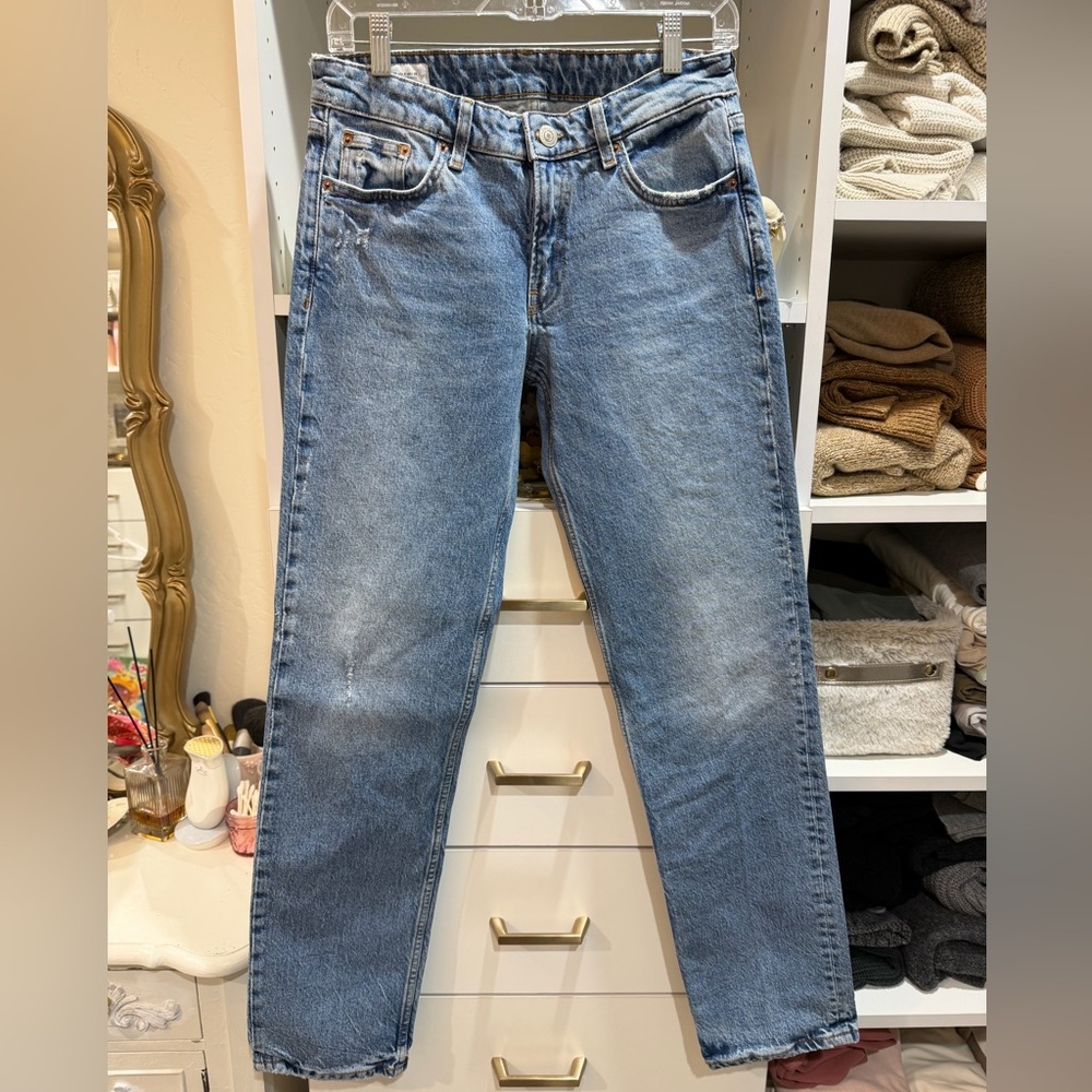 Zara Light Blue Denim Jeans